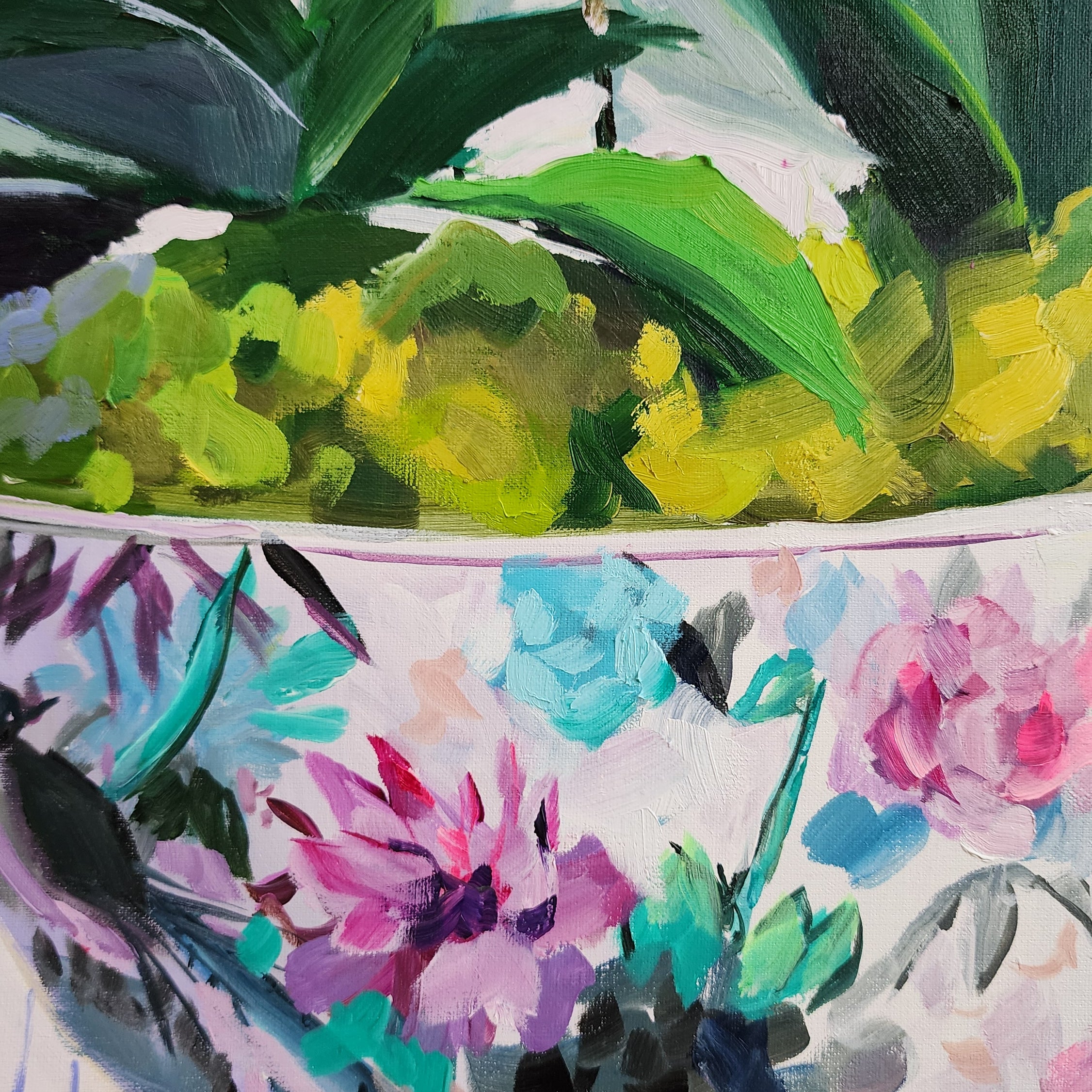 Olive and Orchid