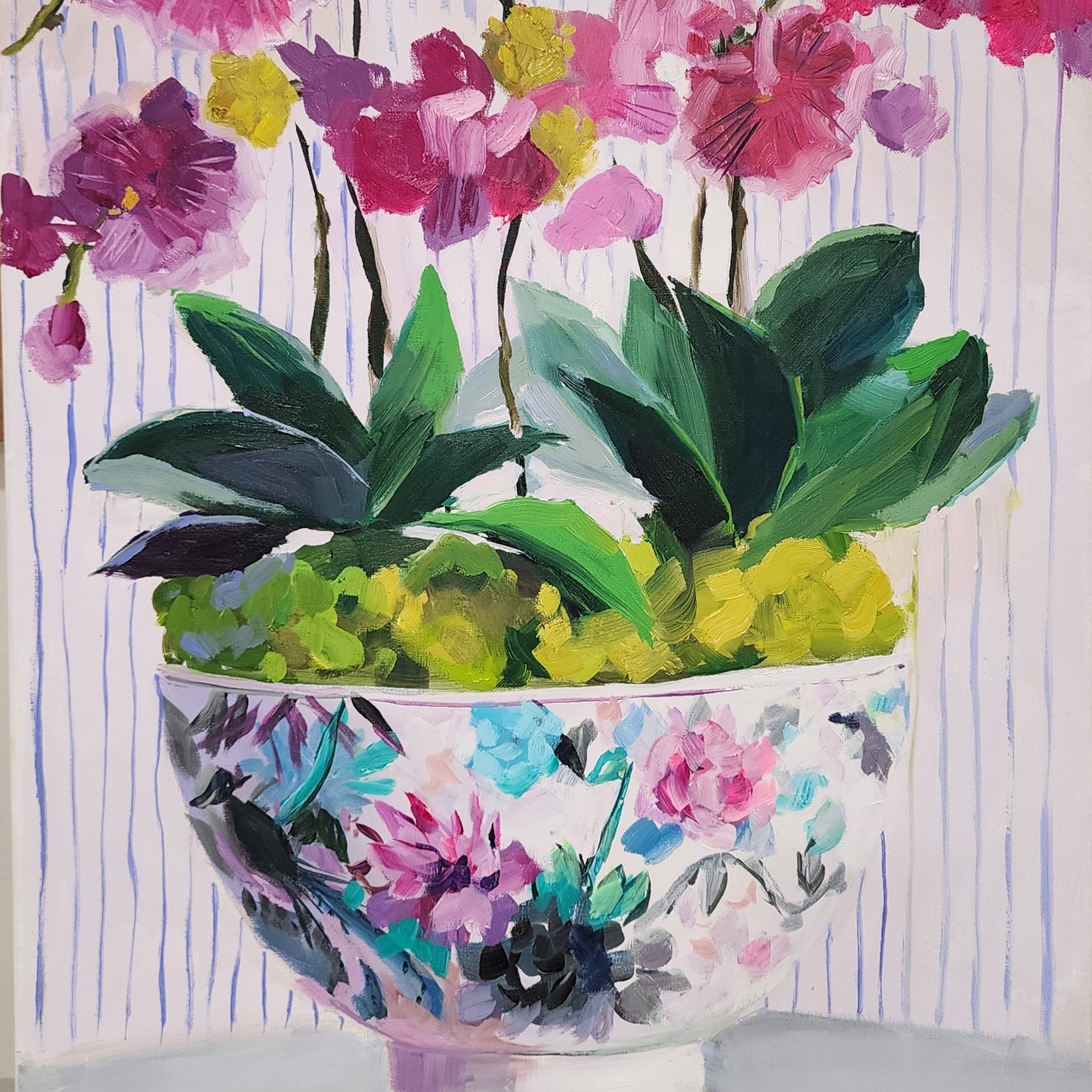 Olive and Orchid