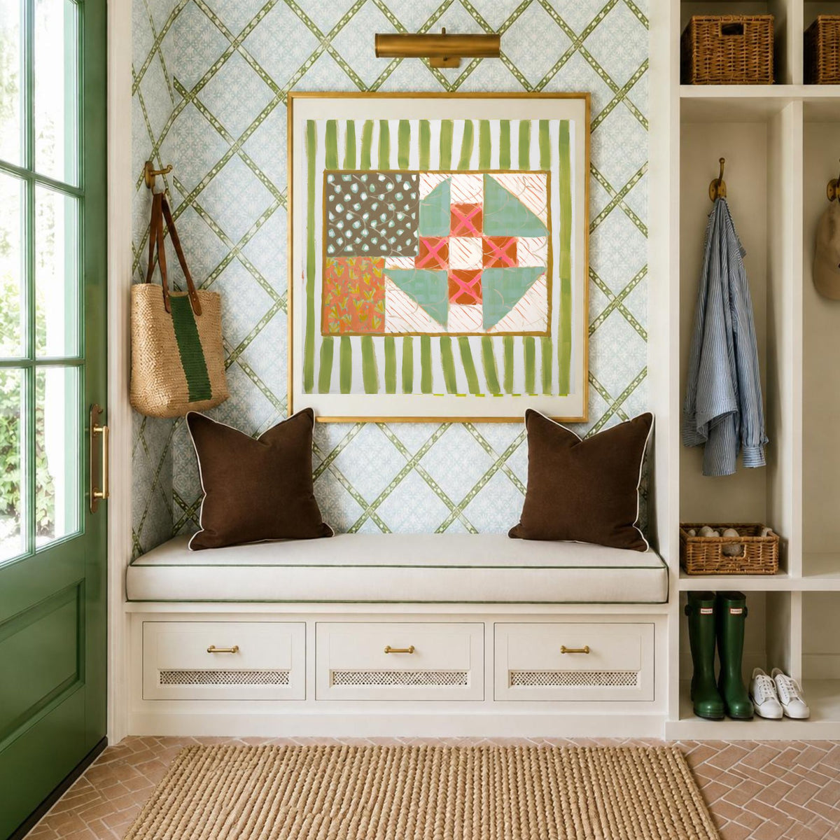 30A Bunk House - Preppy Patriot Collection