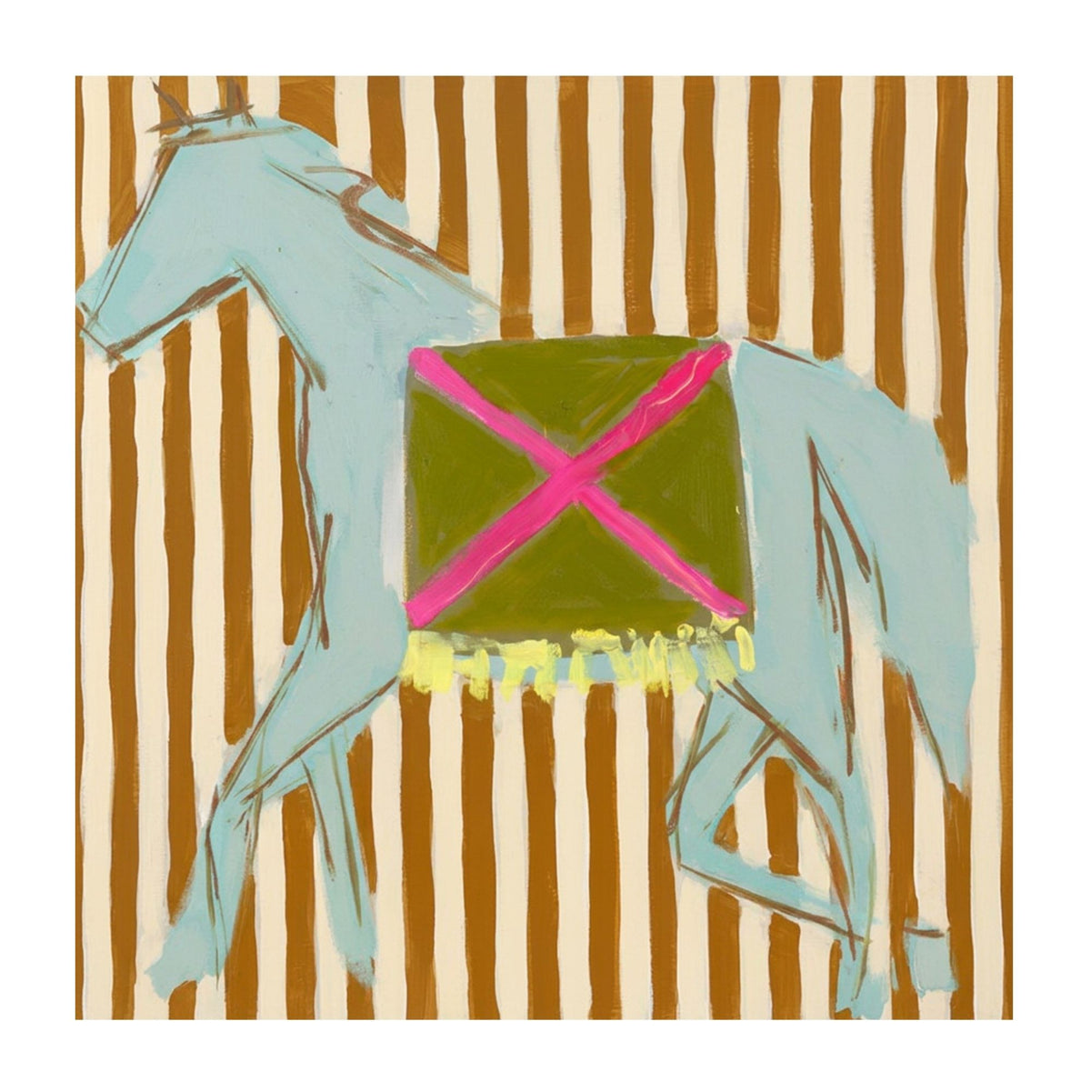 Blue Ribbon Rebel Print