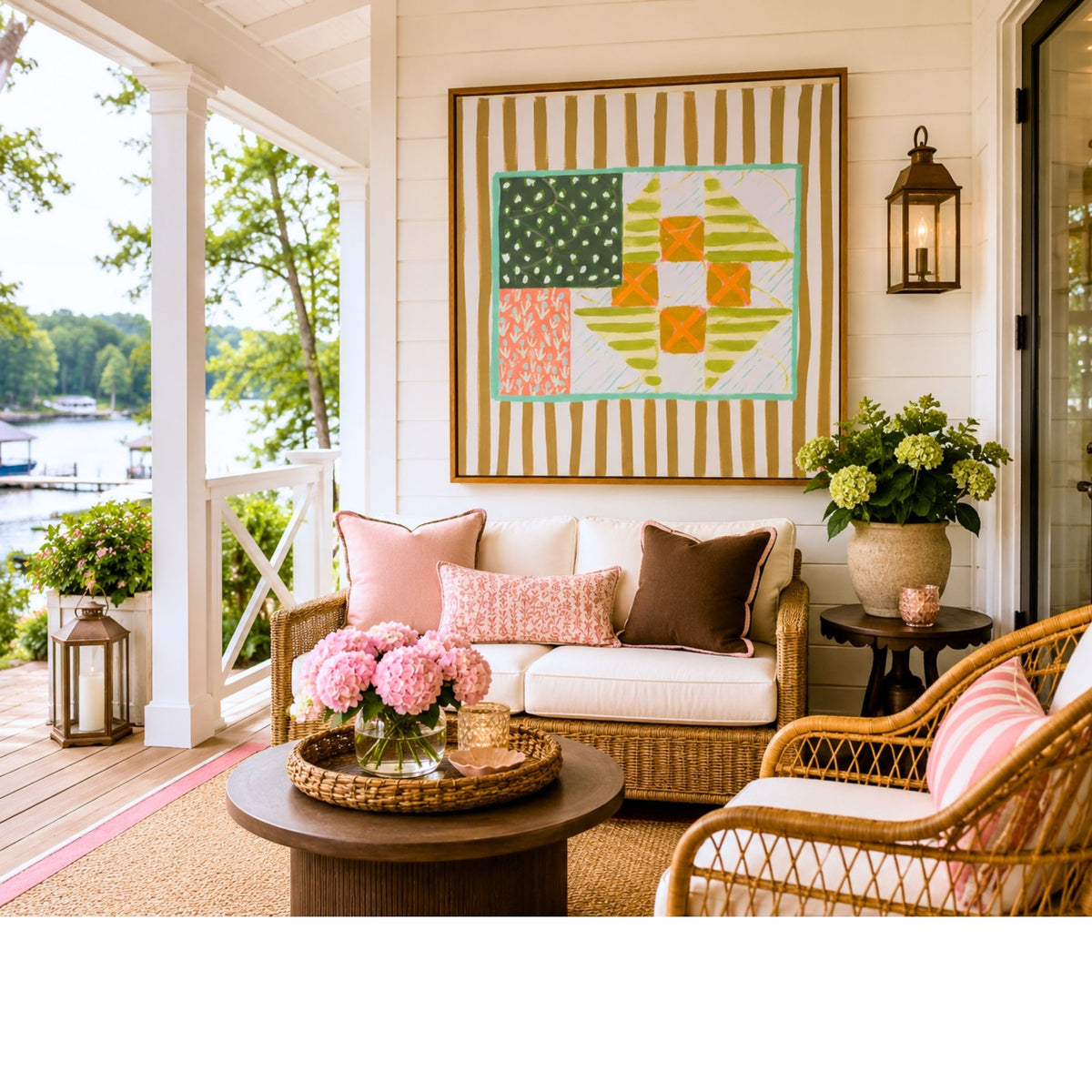 Charleston Front Porch - Preppy Patriot Collection