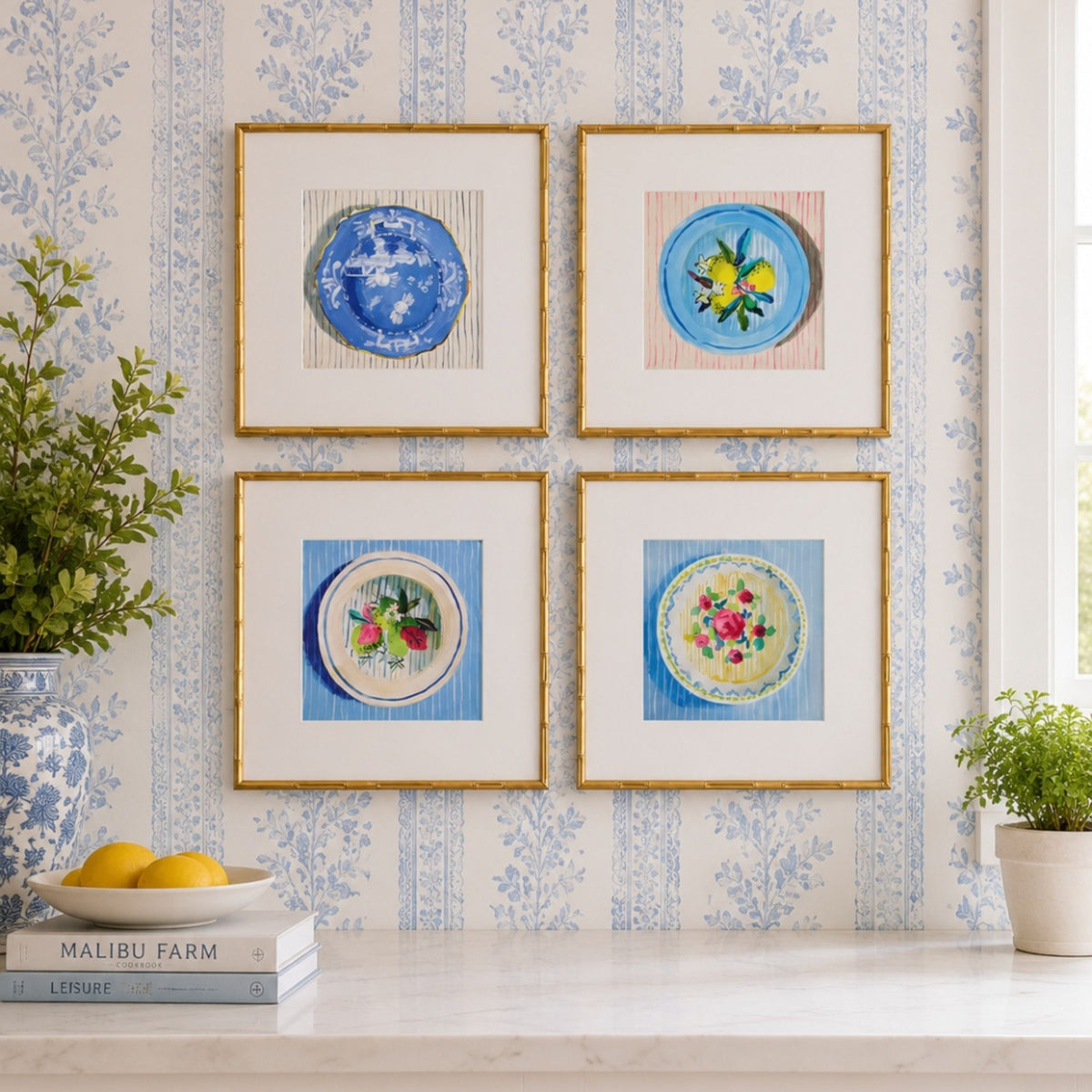 Andrea's Plate Print