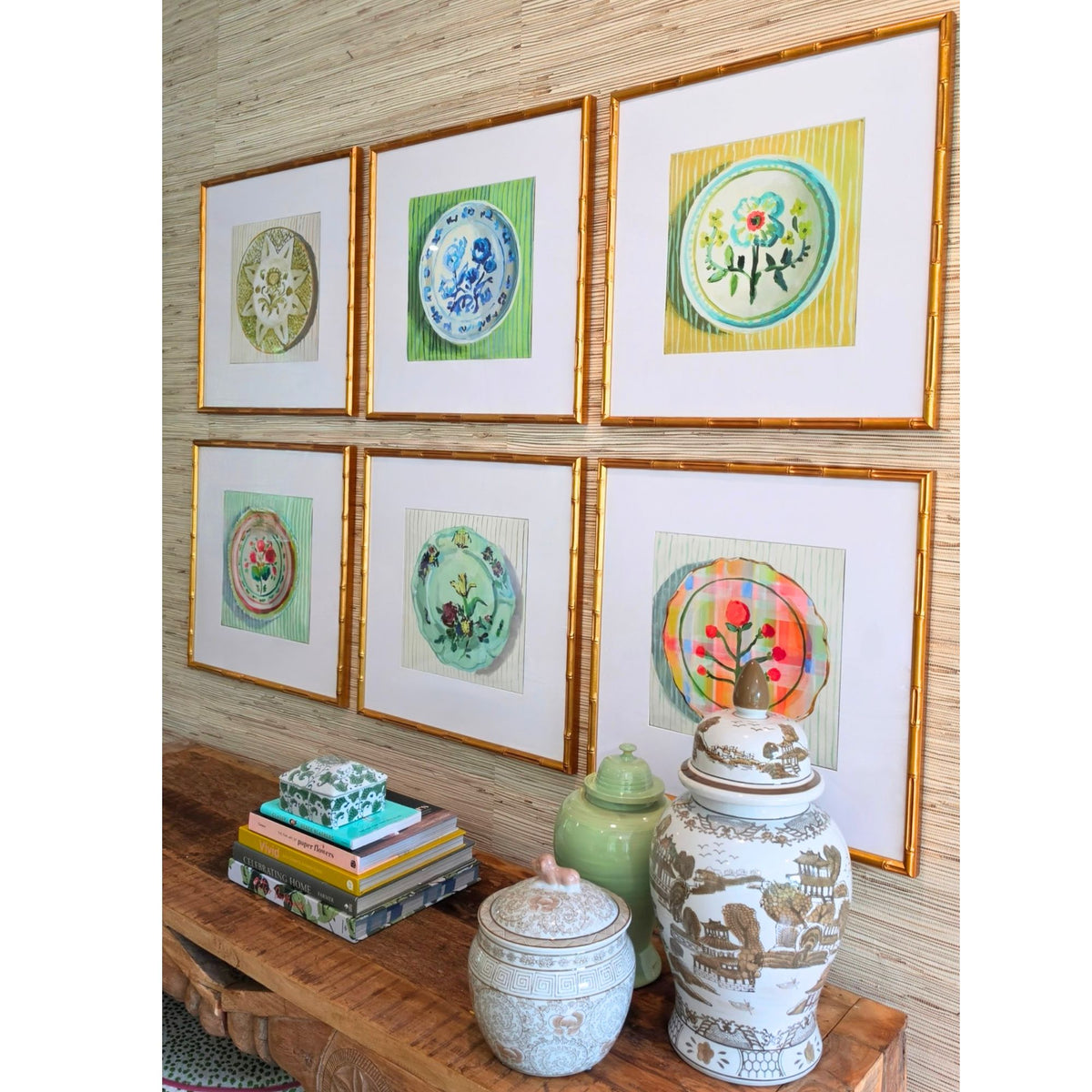 Sally's Plate Print