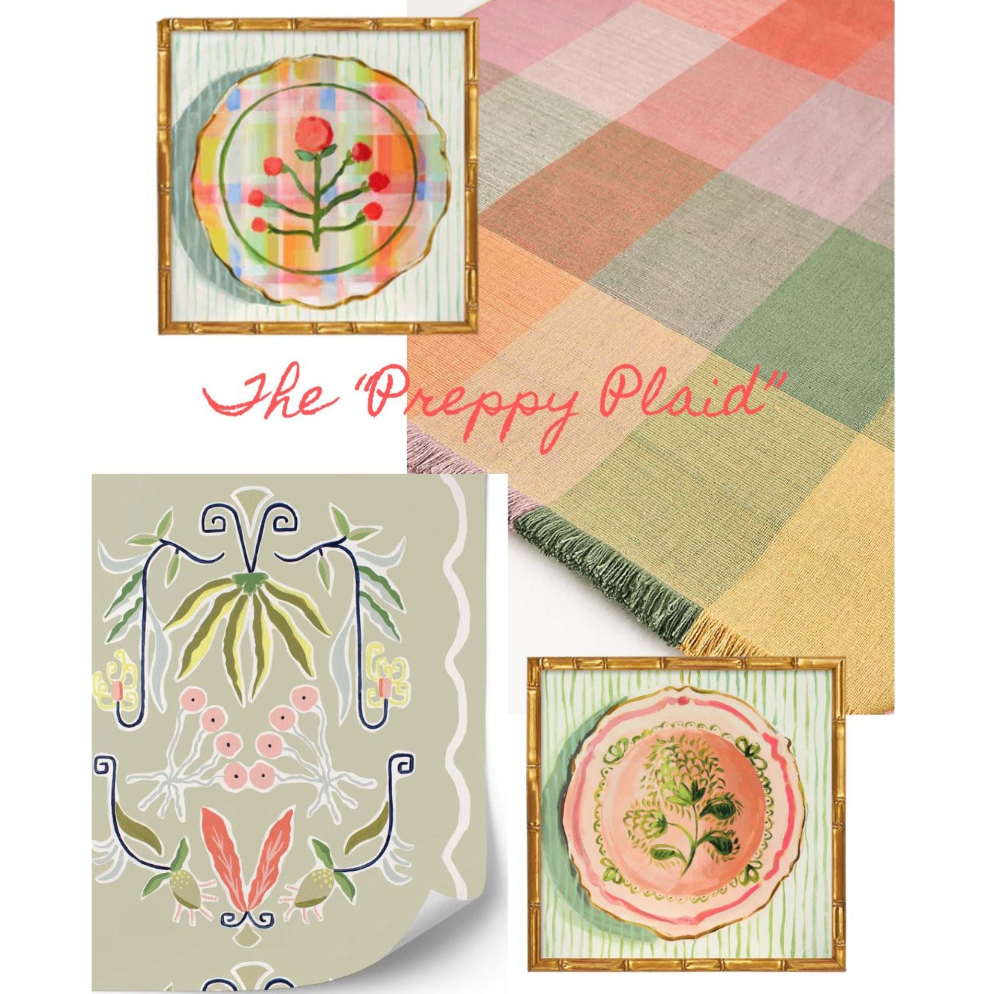 Laura's Plate Print