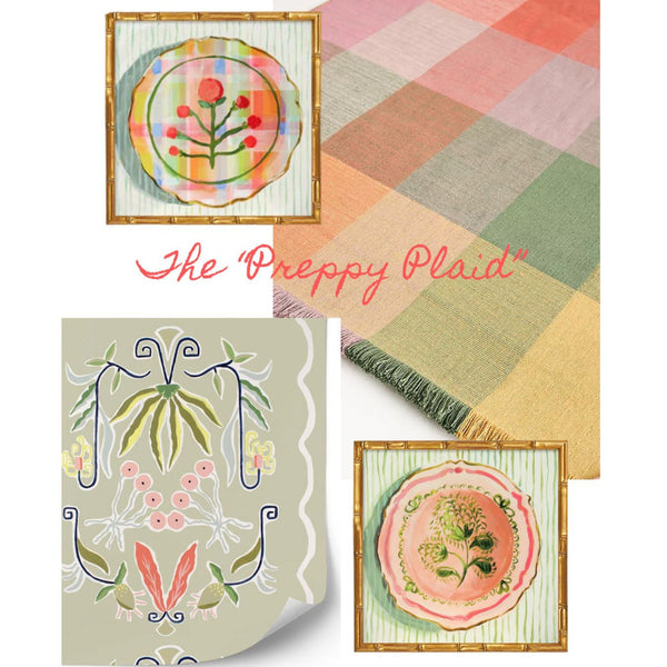 Laura's Plate Print