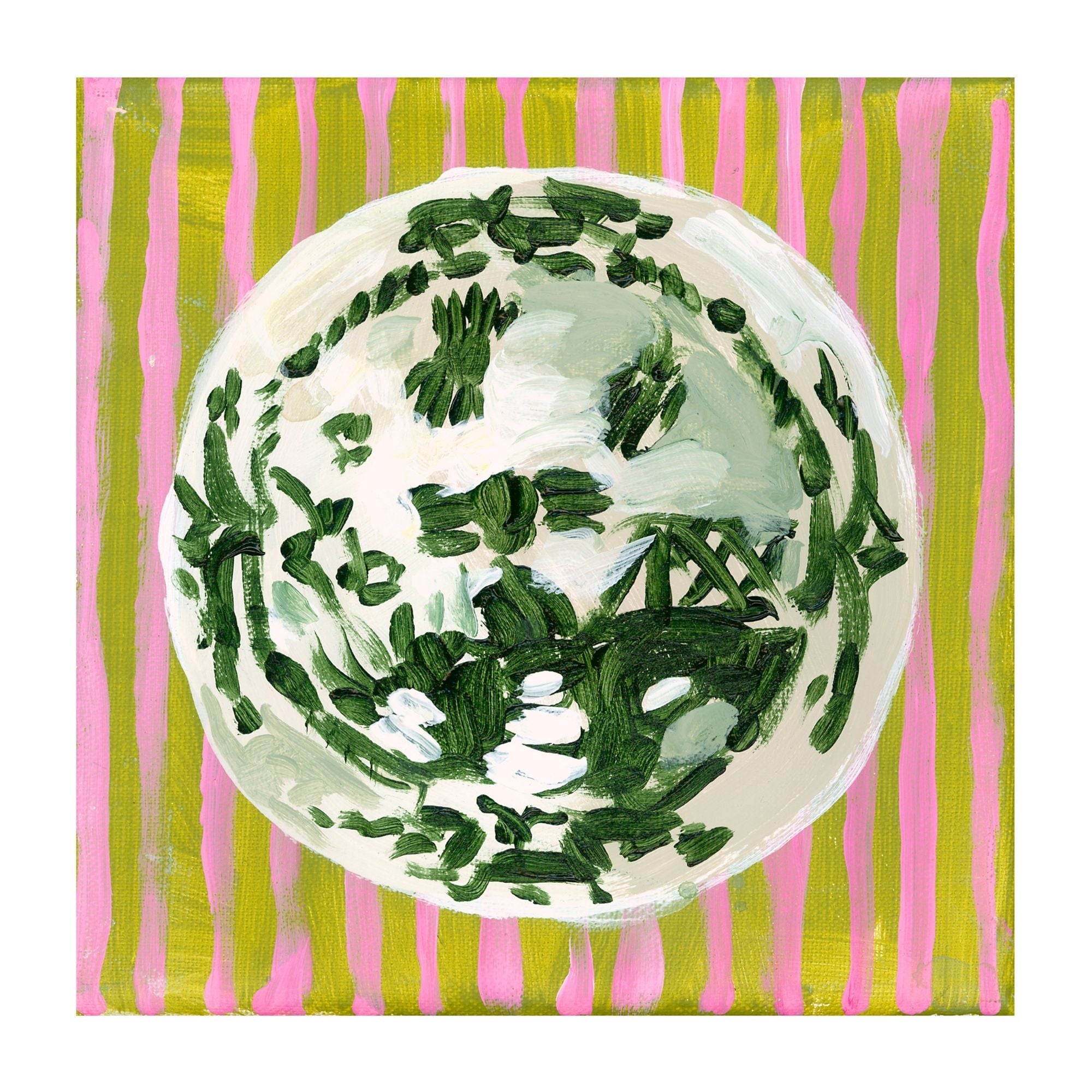 Garden Club Green Print