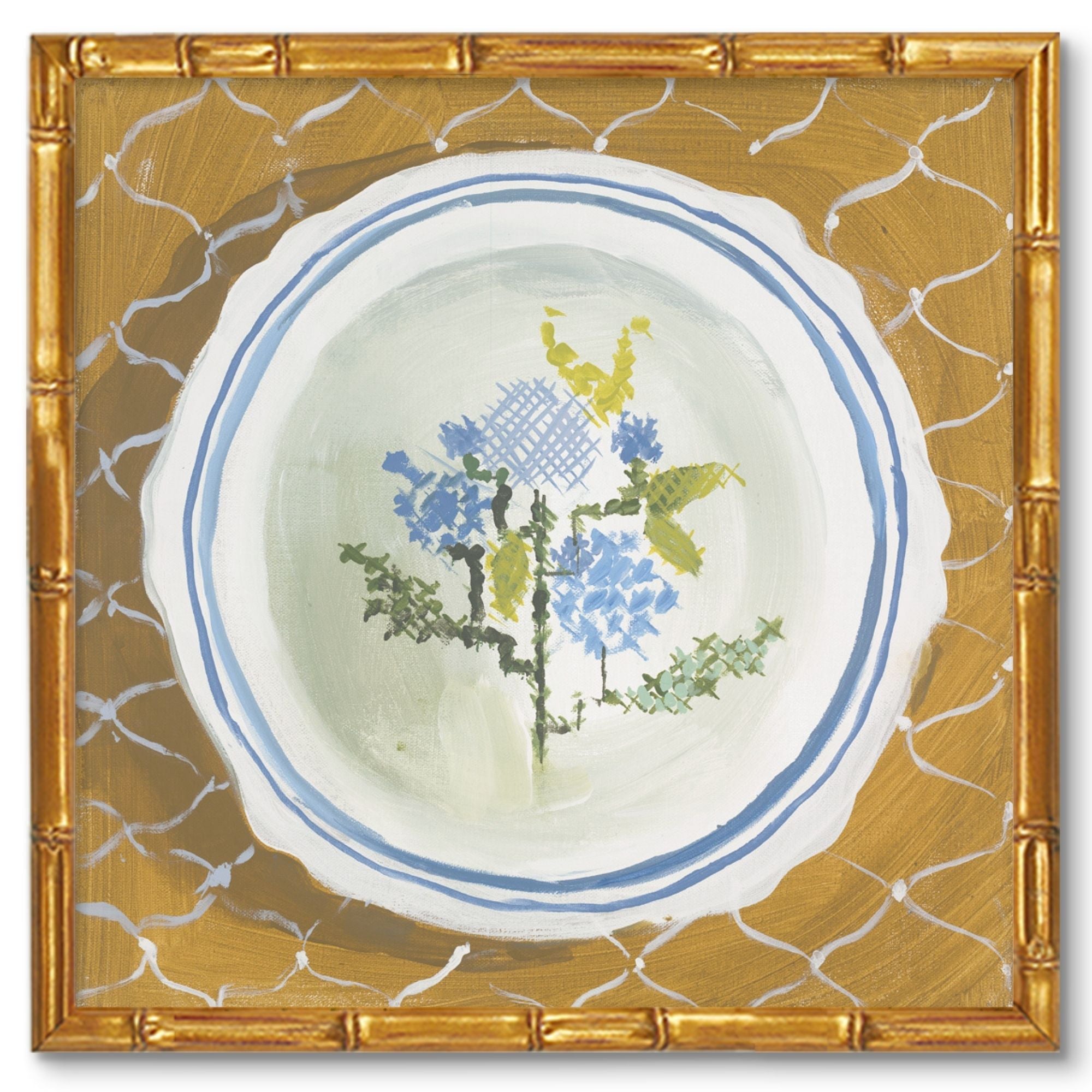 Highland Blue Print