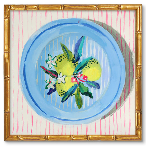 Citrus Garden Plate No.2 Print