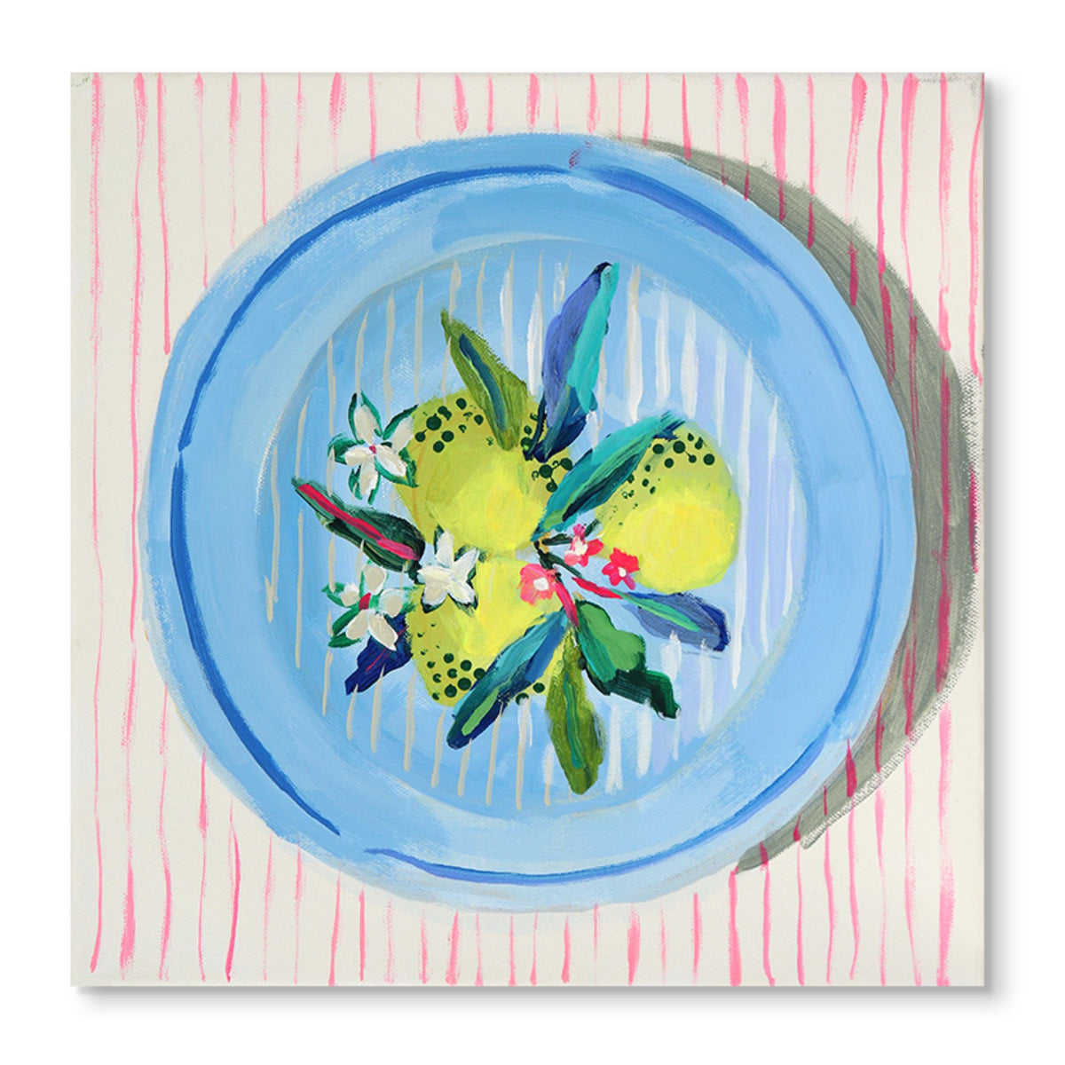 Citrus Garden Plate No.2 Print