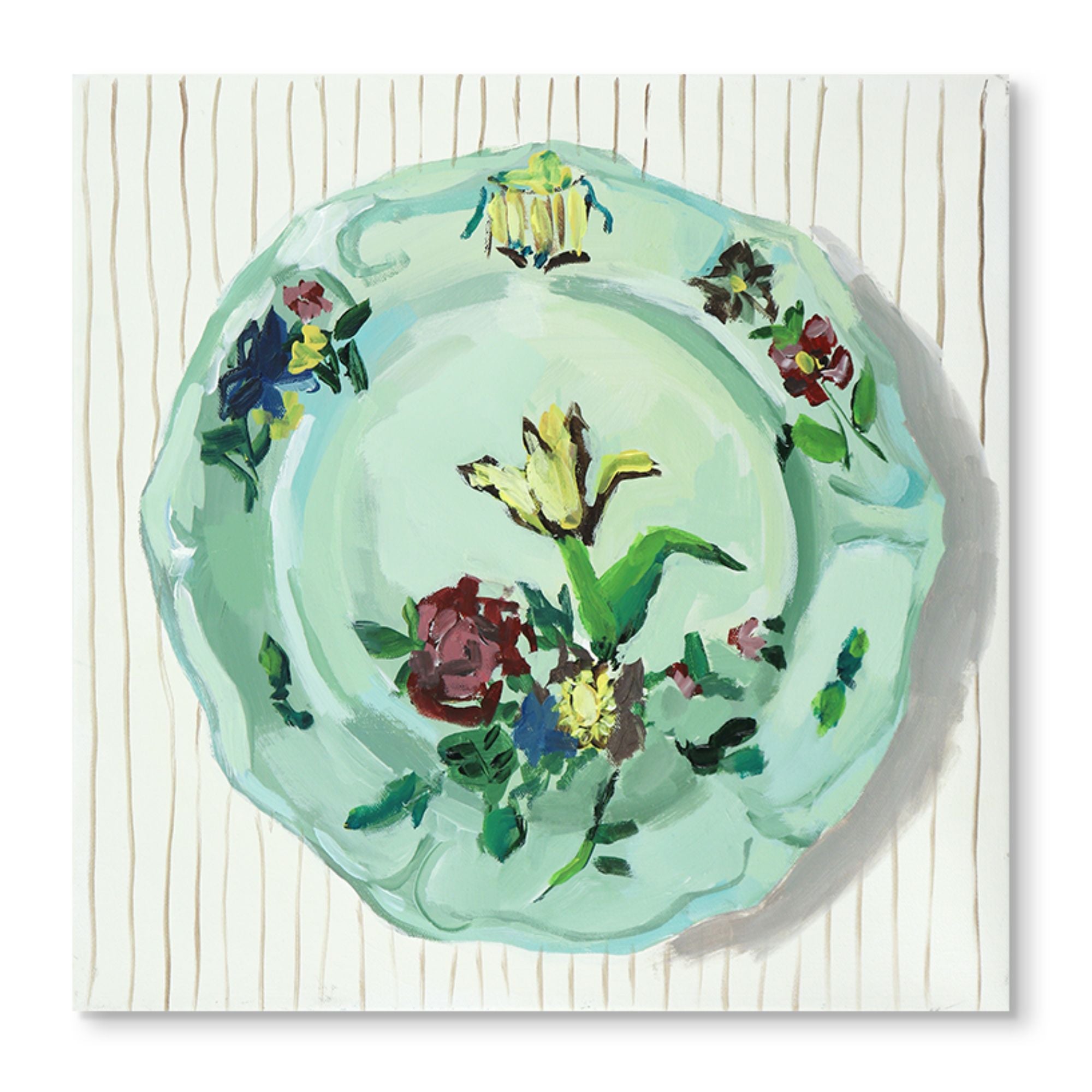 Isabel's Plate Print