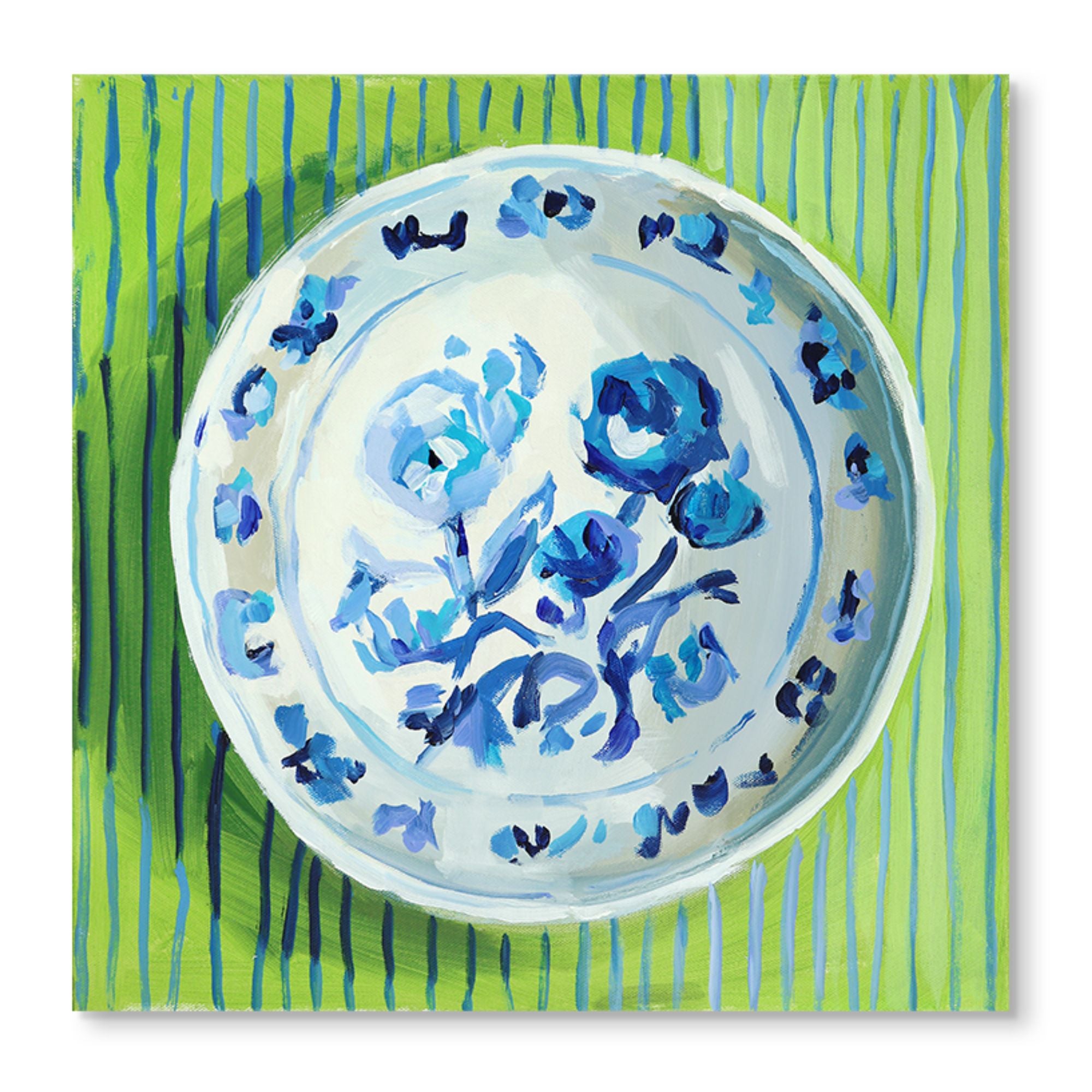 Jennifer's Plate Print