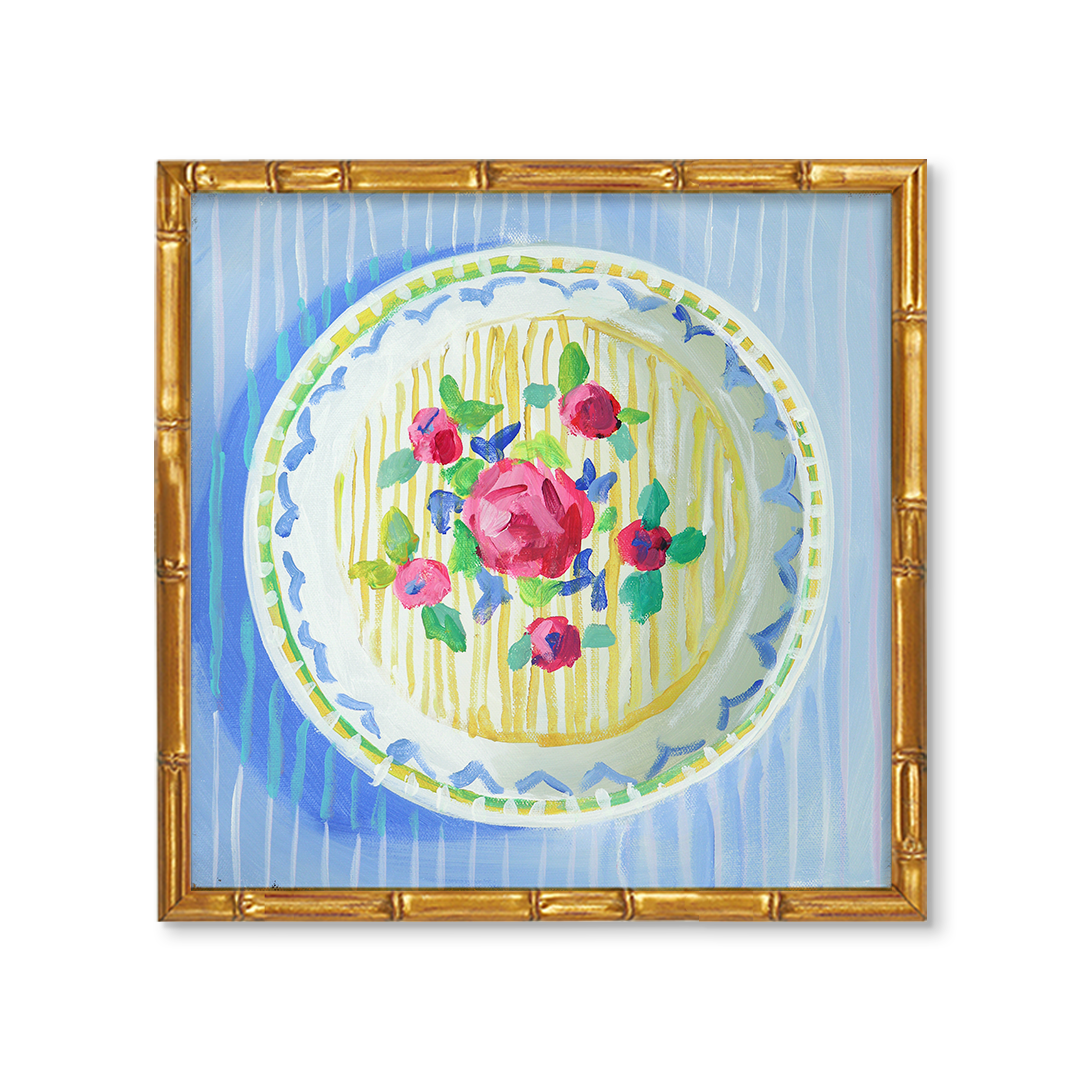 Joy's Plate Print
