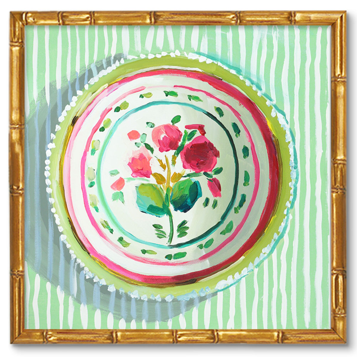 Polly's Plate Print