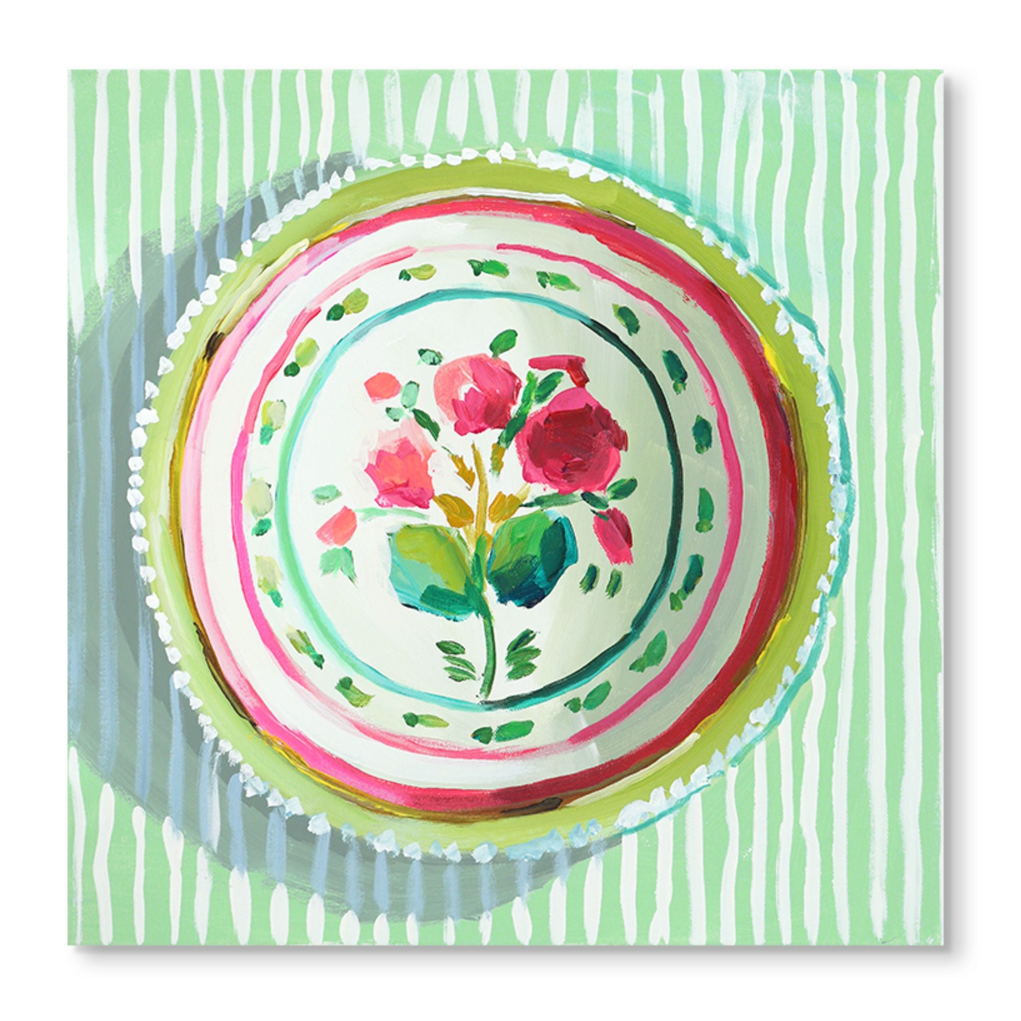 Polly's Plate Print