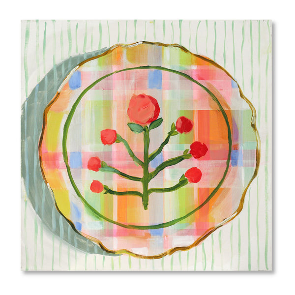 Sally's Plate Print