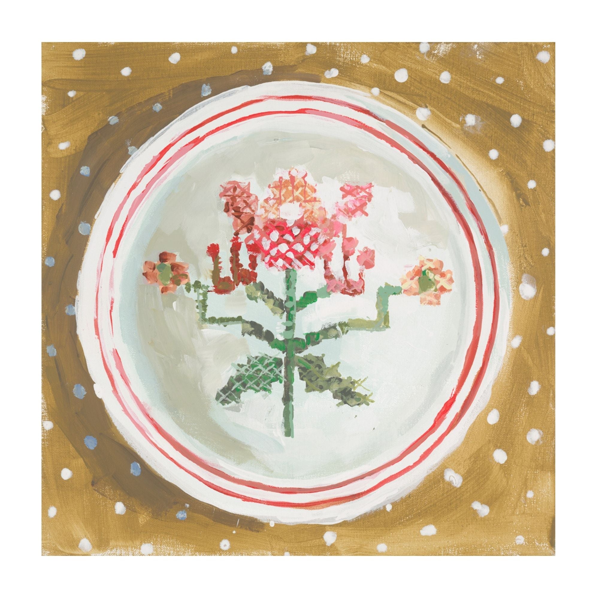 Lipstick & Linen Print