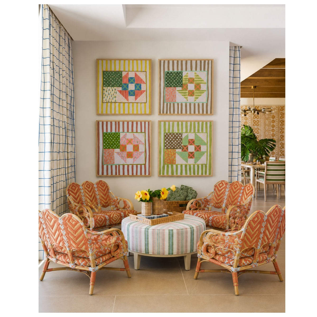 Charleston Front Porch - Preppy Patriot Collection