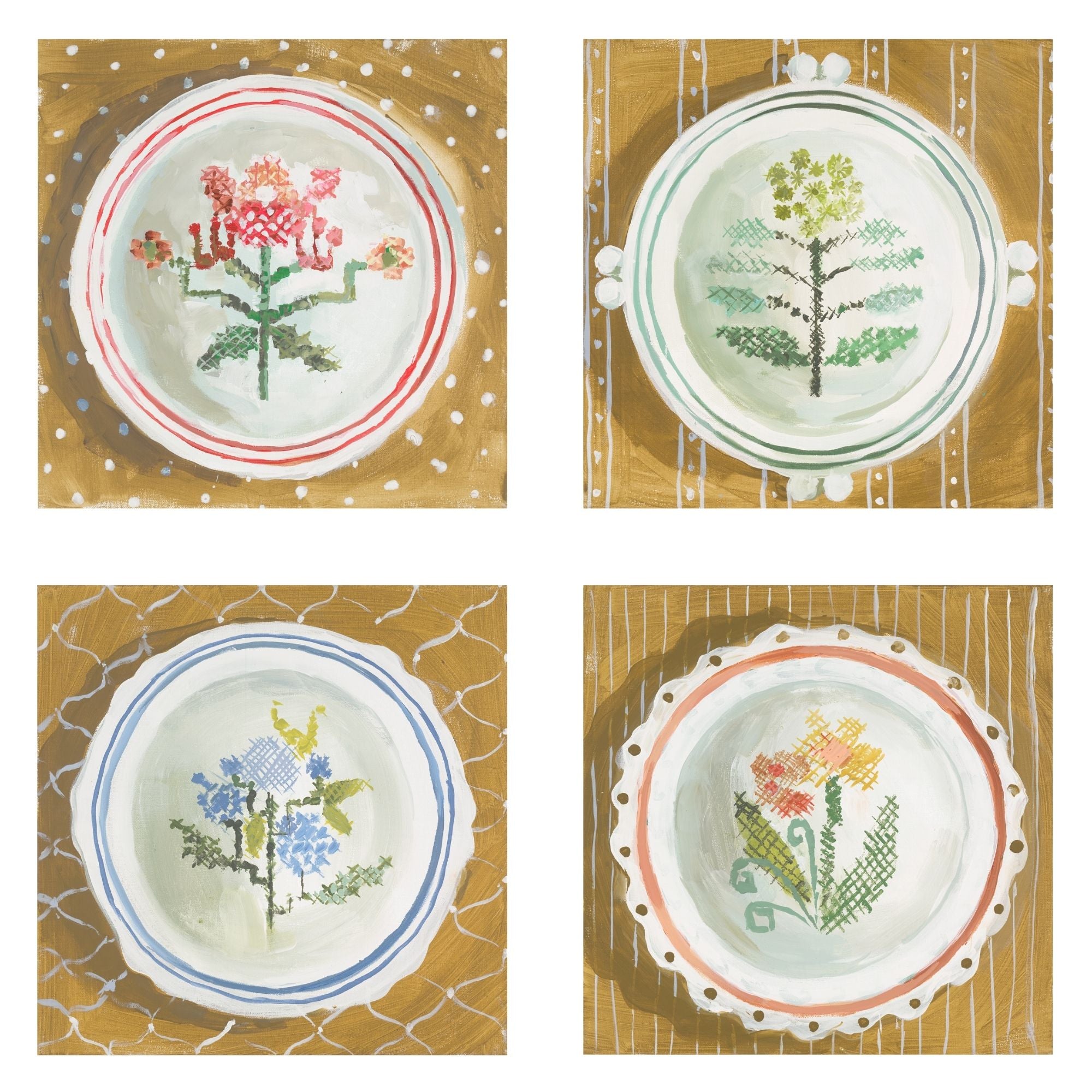 The Needlepoint Foursome Prints
